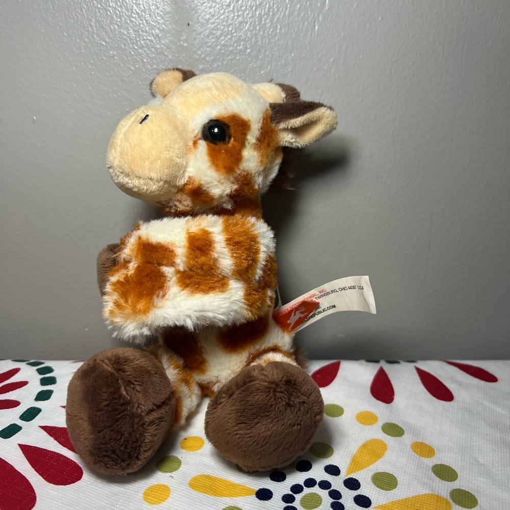 Wild Republic Huggers Giraffe Slap Bracelet Plush